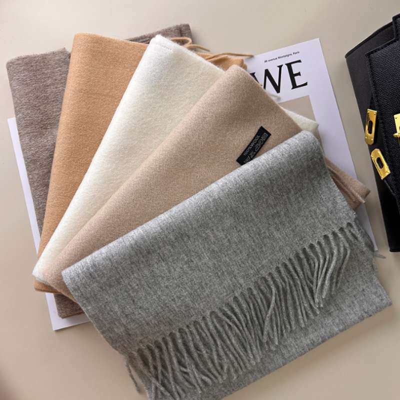 Fringed Australian Wool Scarf, BuckyDrop