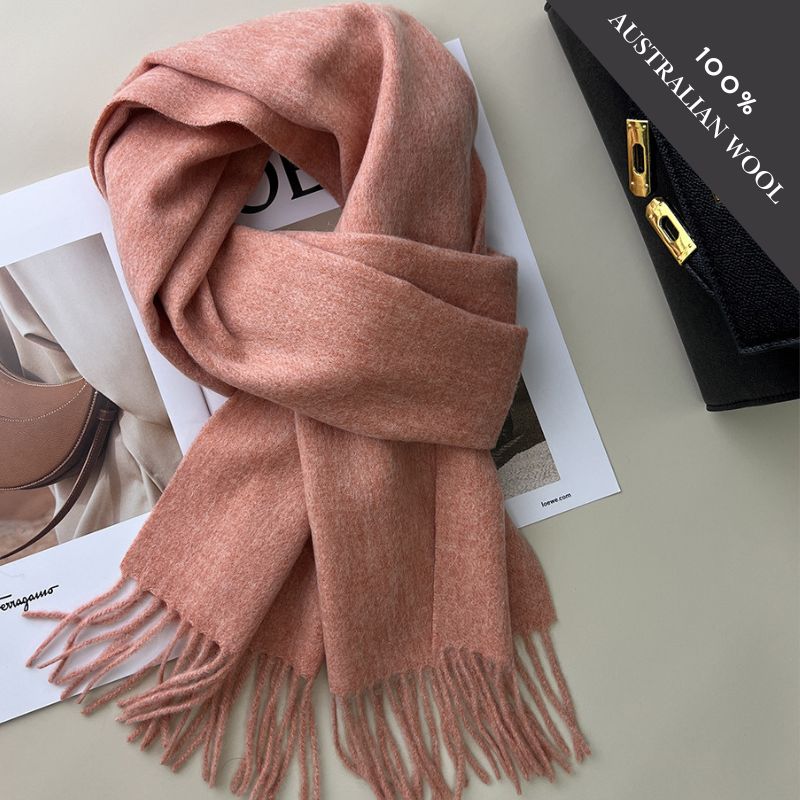 Fringed Australian Wool Scarf, BuckyDrop
