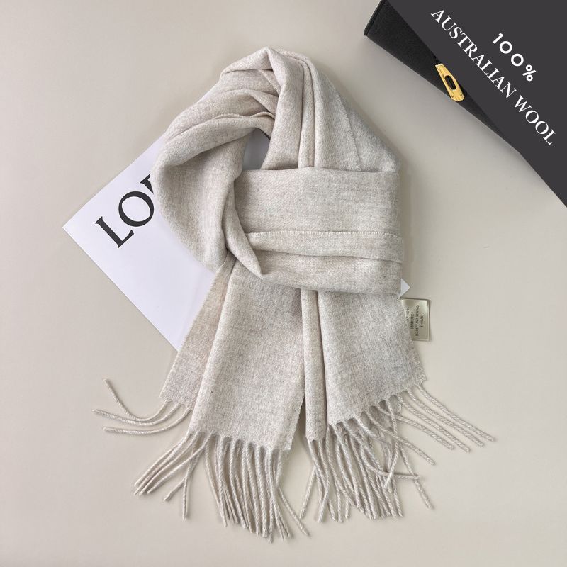 Fringed Australian Wool Scarf, BuckyDrop