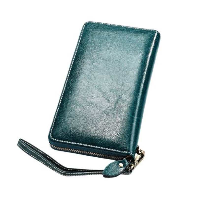 Large Capacity Cowhide Wallet for Women – RFID Protection, Multi-Slots, Yiwu Cujia Trade Co., Ltd