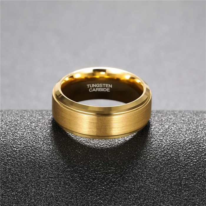Gold Tungsten Steel Wedding Rings, Yiwu Cujia Trade Co., Ltd