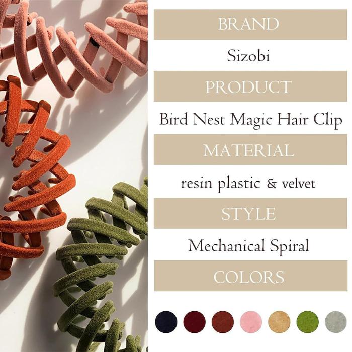 Hair Bun Clip - Bird Nest Magic Hair Clip, BuckyDrop