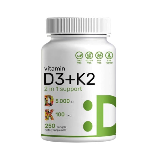 High-Potency Vitamin D3 with K2 MK7 – 240 Softgels, Yiwu Cujia Trade Co., Ltd