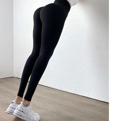 High-Waist High-Compression Sports Leggings – Seamless Fit, Yiwu Cujia Trade Co., Ltd