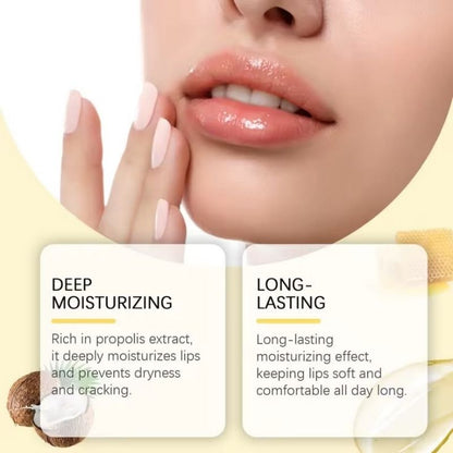 Honey Propolis Lip Balm Stick – Intensive Nourishing Hydrating Care for Dry, Chapped Lips, Yiwu Cujia Trade Co., Ltd