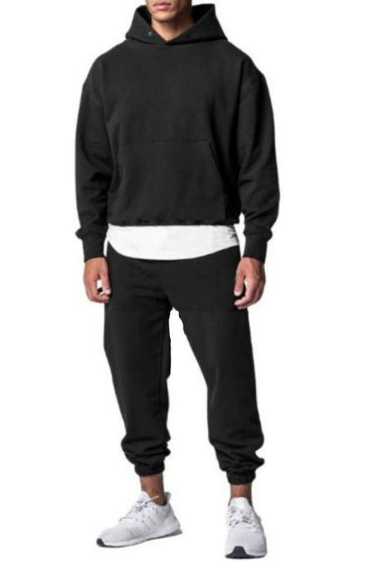 Men's Sweatsuit 2-Piece Outfit Hoodie Jogger Pants Set, Heyang Industrial Co., Ltd