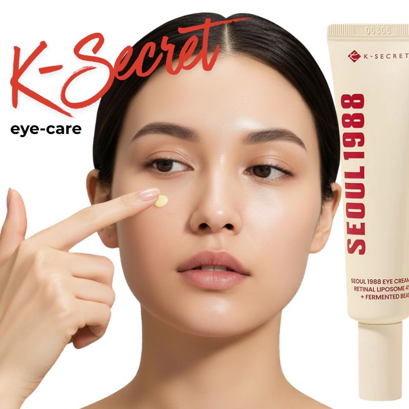 K-SECRET SEOUL 1988 Eye Cream -Retinal Liposome 4% + Fermented Bean, BuckyDrop (1)