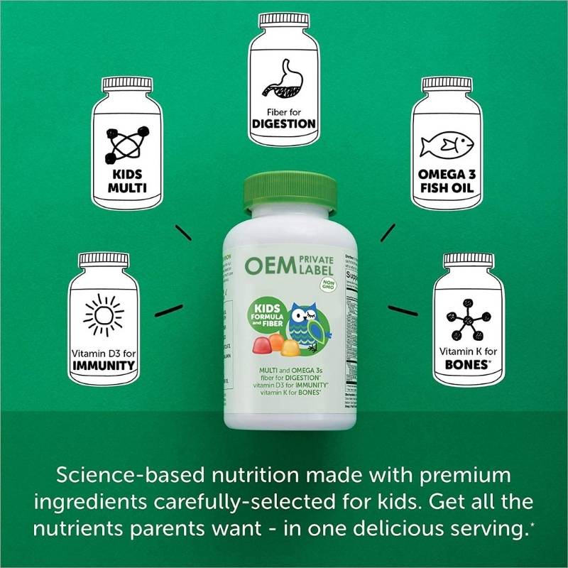 Kids Multivitamin with Omega-3 - Clean Label, Heyang Industrial Co., Ltd