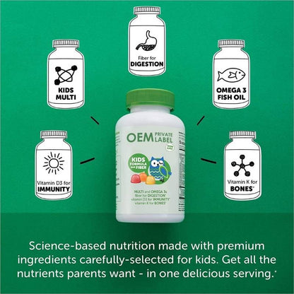 Kids Multivitamin with Omega-3 - Clean Label, Heyang Industrial Co., Ltd