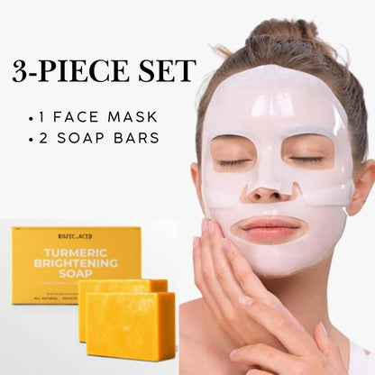 Kojic Acid Vegan Brightening Soap Bars – Natural and Moisturizing with Vitamin C, Yiwu Cujia Trade Co., Ltd.