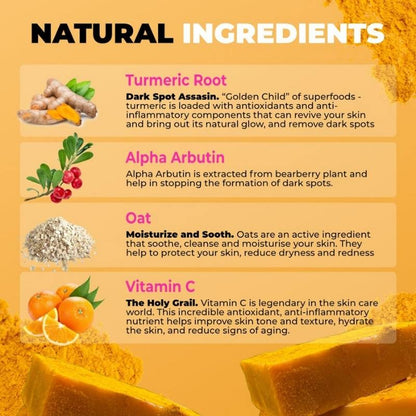 Kojic Acid Vegan Brightening Soap Bars – Natural and Moisturizing with Vitamin C, Yiwu Cujia Trade Co., Ltd.