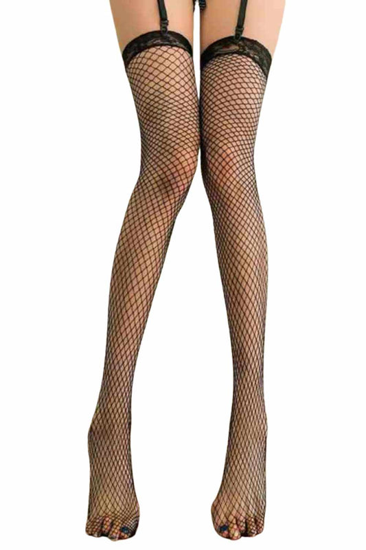 Lace Fishnet Stockings Women's Thigh Highs- A.A.Y FASHION
