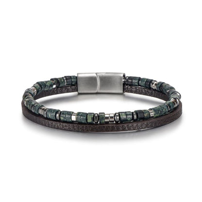Lapis Lazuli Natural Stone - Steel Bracelet,BuckyDrop