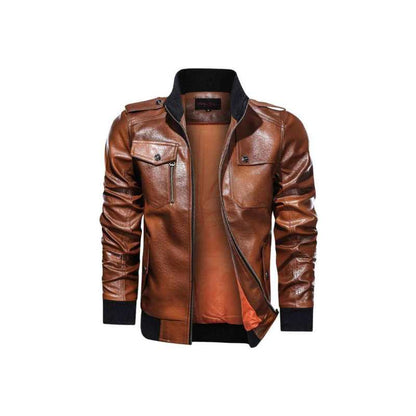 Leather Jacket - Bold and Elegant Style for Men - A.A.Y FASHION