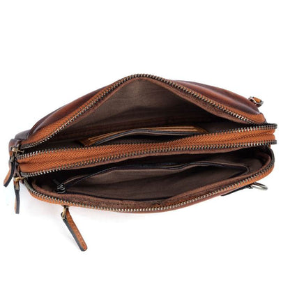 Leather Wrist Bag - Men's Leather Purse Heyang Industrial Co., Ltd