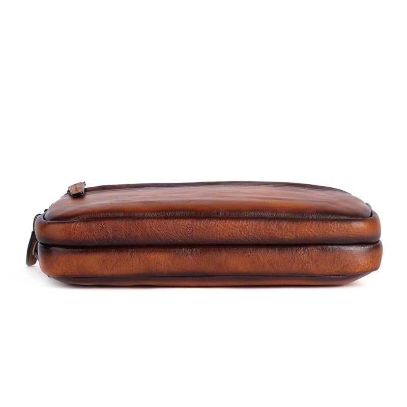 Leather Wrist Bag - Men's Leather Purse Heyang Industrial Co., Ltd