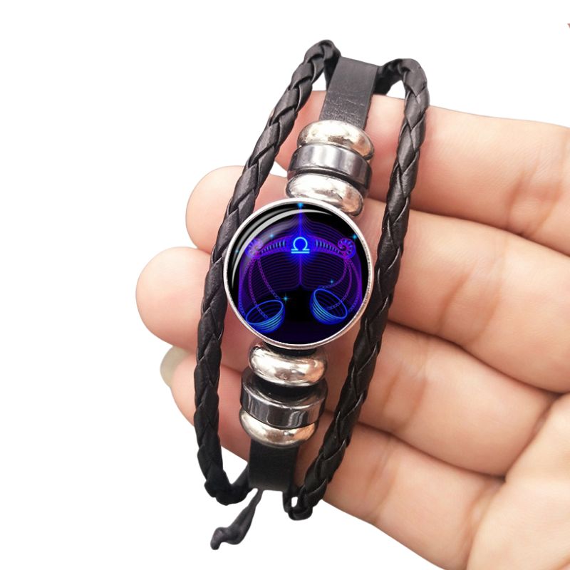 Leather Zodiac Manifestation Bracelet, Yiwu Cujia Trade Co., Ltd