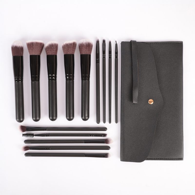 Makeup Brush Set with Travel Pouch, BuckyDrop