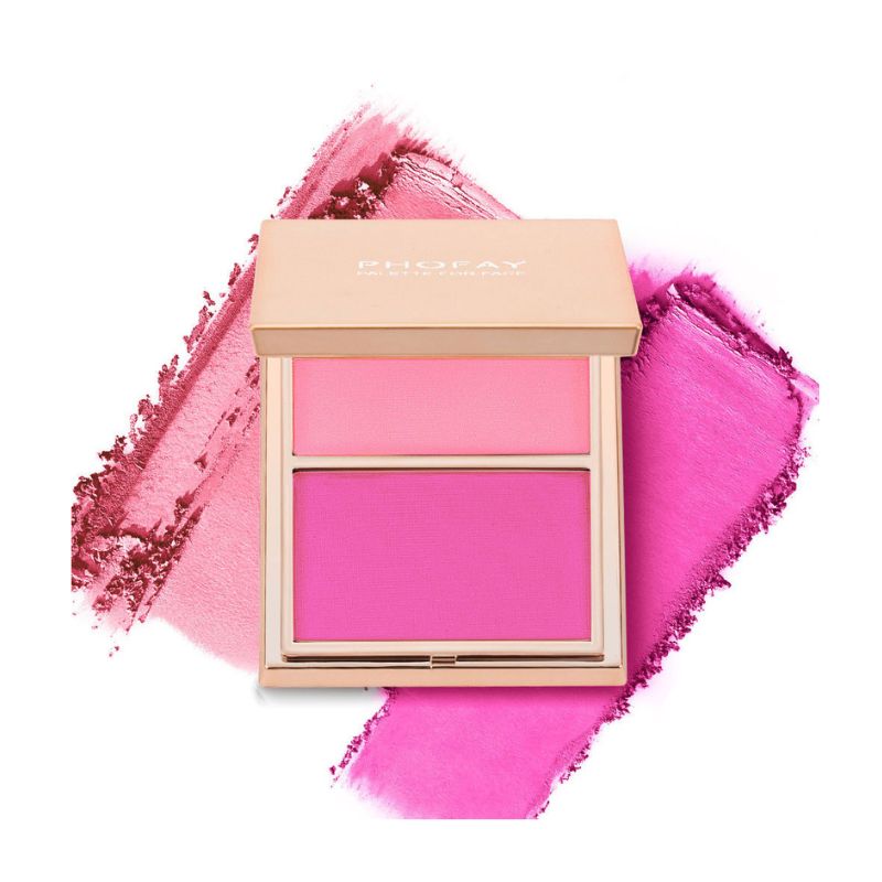 Makeup Blush Duo - Powder and Cream Formula Yiwu Cujia Trade Co., Ltd