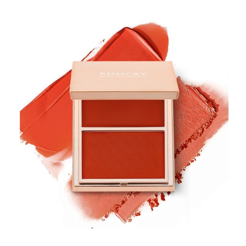 Dual Blusher Texture Cream & Powder Blush in One Yiwu Cujia Trade Co., Ltd