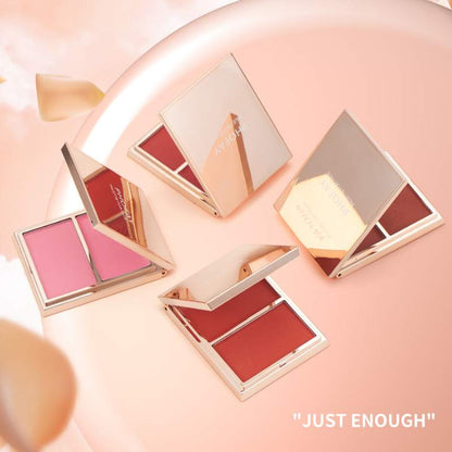 Makeup Blush Duo - Powder and Cream Formula Yiwu Cujia Trade Co., Ltd