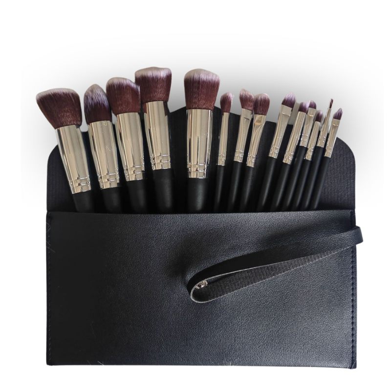 Makeup Brush Set with Travel Pouch, BuckyDrop