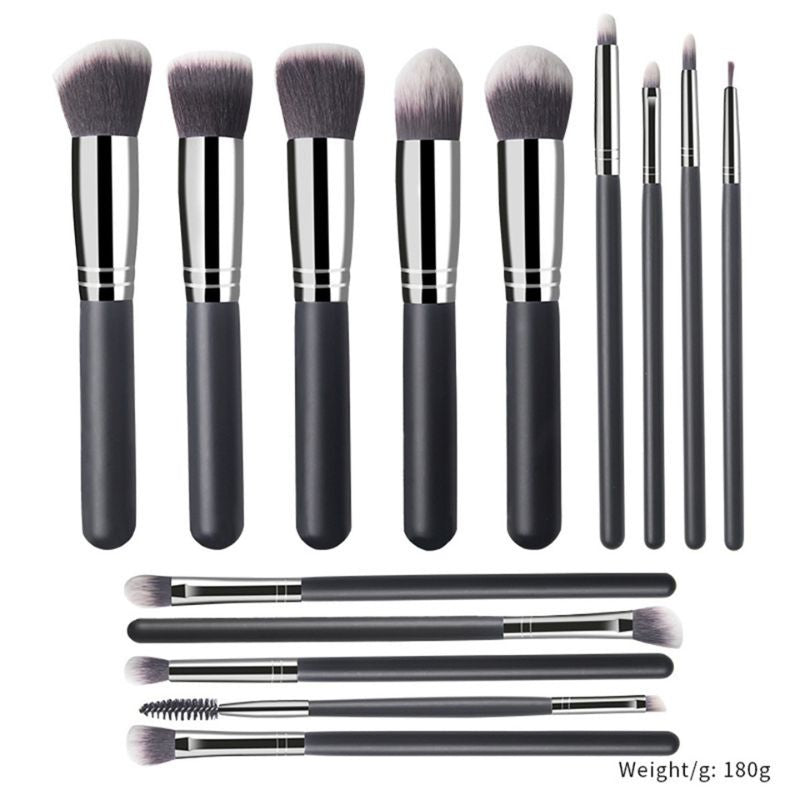 Makeup Brush Set with Travel Pouch, BuckyDrop