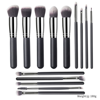 Makeup Brush Set with Travel Pouch, BuckyDrop