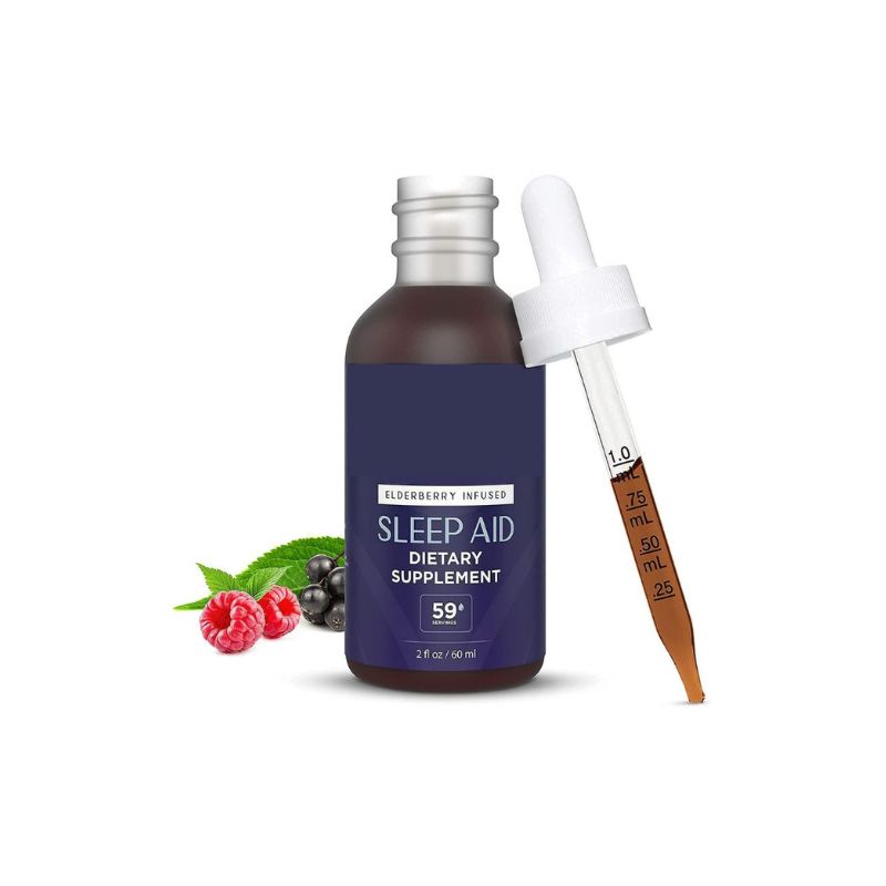 Melatonin Elderberry Sleep Aid Drops