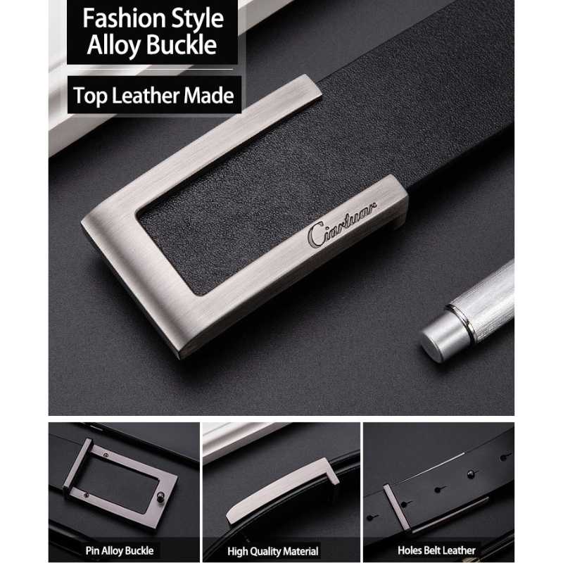 Men's Elegant Leather Fashion Belt - A.A.Y FASHION