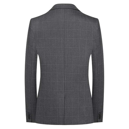 Men's Suit Set of 3 Jacket Trouser Vest - A.A.Y FASHION