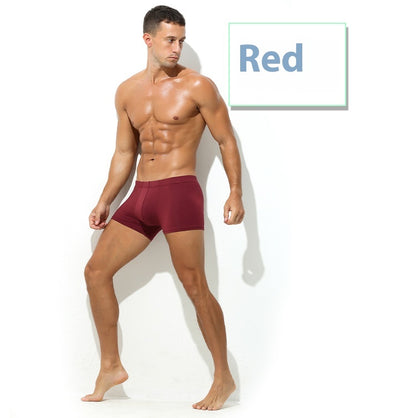 Men’s Breathable Modal Boxer Shorts – Ergonomic Stretch Fit, Yiwu Cujia Trade Co., Ltd