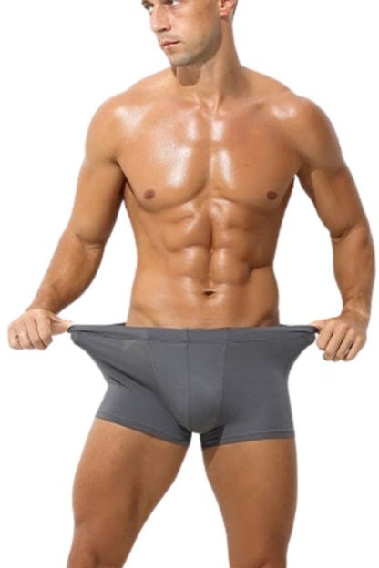 Men’s Breathable Modal Boxer Shorts – Ergonomic Stretch Fit, Yiwu Cujia Trade Co., Ltd
