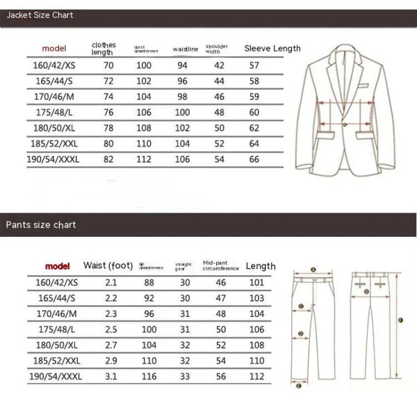 Men’s Classic 2-Piece Business Suit, Yiwu Cujia Trade Co., Ltd