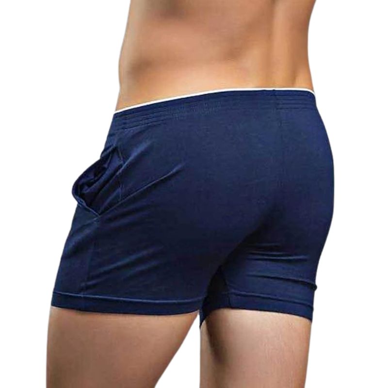 Men’s Cotton Boxer Shorts with Pockets – Multi-Use Underwear, Lounge - Sport Shorts, Yiwu Cujia Trade Co., Ltd 