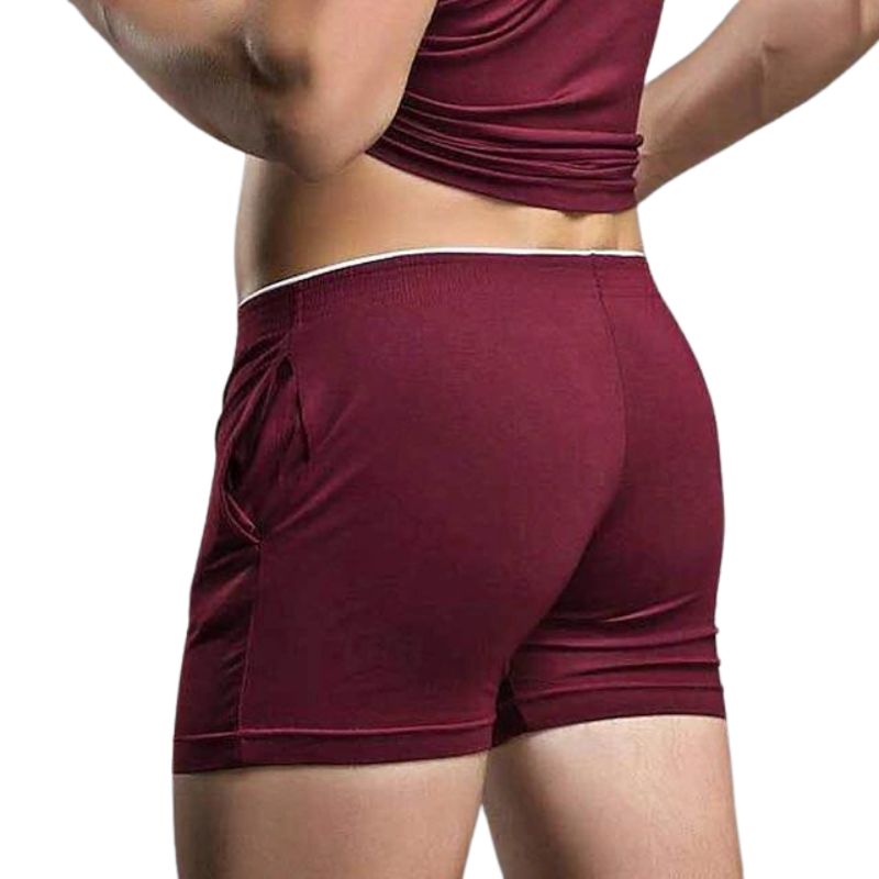 Men’s Cotton Boxer Shorts with Pockets – Multi-Use Underwear, Lounge - Sport Shorts, Yiwu Cujia Trade Co., Ltd