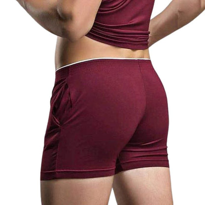 Men’s Cotton Boxer Shorts with Pockets – Multi-Use Underwear, Lounge - Sport Shorts, Yiwu Cujia Trade Co., Ltd