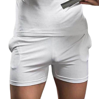 Men’s Cotton Boxer Shorts with Pockets – Multi-Use Underwear, Lounge - Sport Shorts, Yiwu Cujia Trade Co., Ltd 