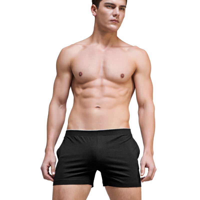 Men’s Cotton Boxer Shorts with Pockets – Multi-Use Underwear, Lounge - Sport Shorts, Yiwu Cujia Trade Co., Ltd