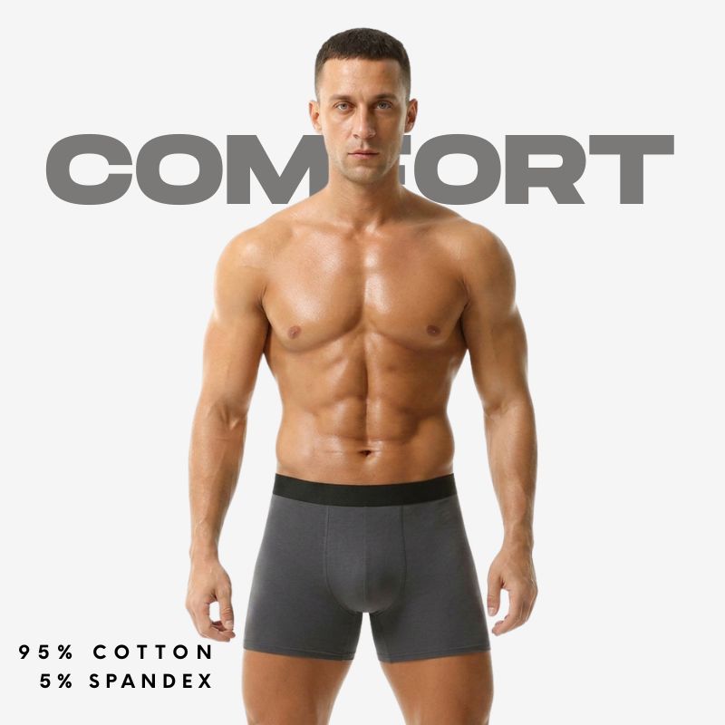 Men’s Cotton Modal Boxer Shorts, BuckyDrop