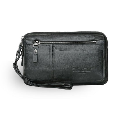 Men’s Genuine Leather Clutch Wallet – Wristlet Organizer Bag, BuckyDrop