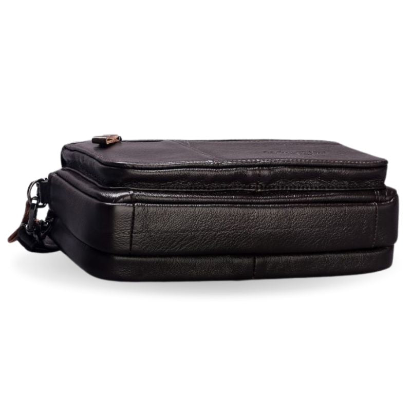 Men’s Genuine Leather Clutch Wallet – Wristlet Organizer Bag, BuckyDrop