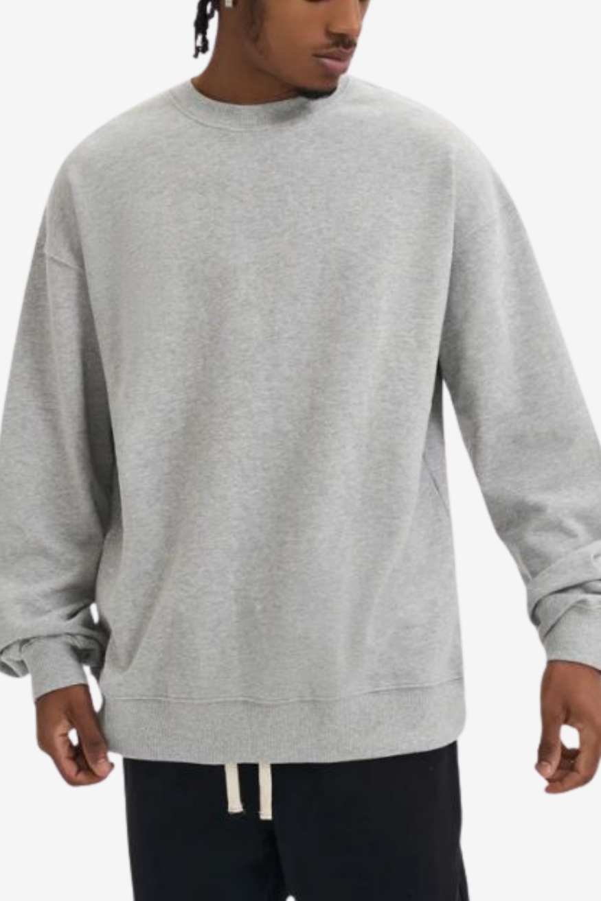 Men's Heavyweight Casual Long Sleeves Crewneck Sweatshirts, PODpartner