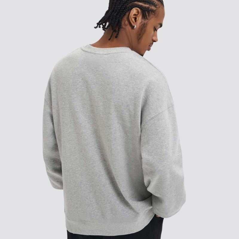 Men's Heavyweight Casual Long Sleeves Crewneck Sweatshirts, PODpartner