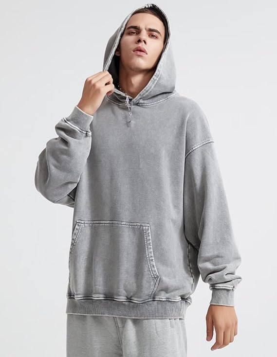 A.A.Y CORE Men’s Retro Distressed Hoodie, BuckyDrop