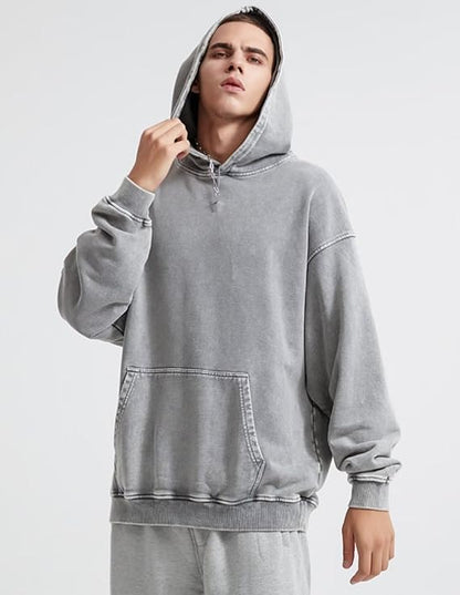 A.A.Y CORE Men’s Retro Distressed Hoodie, BuckyDrop