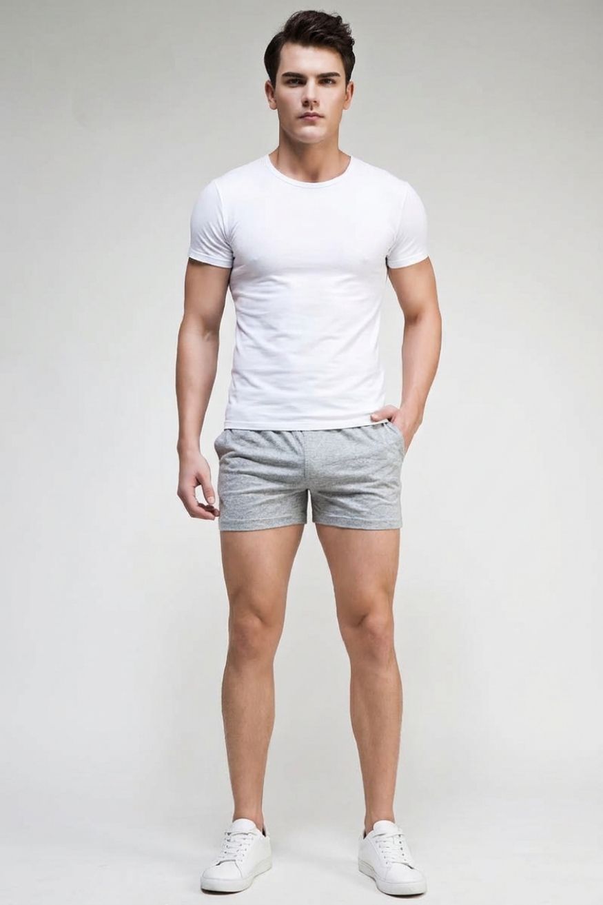Men’s Pocket Running Workout Gym Active Shorts Cotton Lounge Sleep Bottoms, Yiwu Cujia Trade Co., Ltd