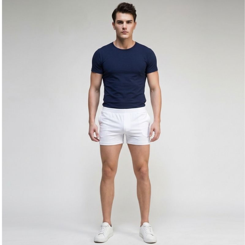 Men’s Pocket Running Workout Gym Active Shorts Cotton Lounge Sleep Bottoms, Yiwu Cujia Trade Co., Ltd