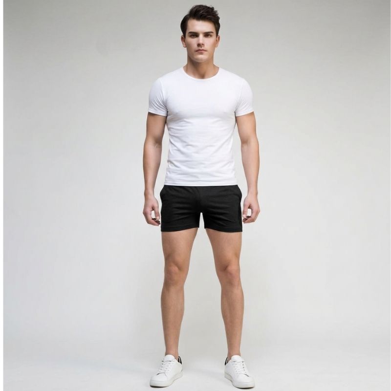 Men’s Pocket Running Workout Gym Active Shorts Cotton Lounge Sleep Bottoms, Yiwu Cujia Trade Co., Ltd