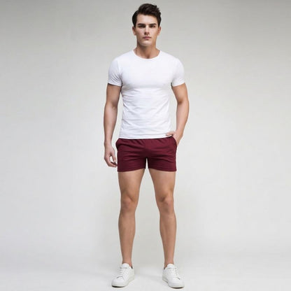Men’s Pocket Running Workout Gym Active Shorts Cotton Lounge Sleep Bottoms, Yiwu Cujia Trade Co., Ltd